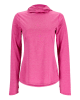 POLERA WMS BUGSTOPPER SOLARFLEX HOODY FUCHSIA HEATHER1