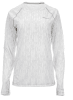 POLERA WMS SOLARFLEX LS CREWNECK LILY PAD WHITE1