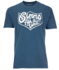 POLERA FISH IT WELL BADGE SAILO BL HEATHER1