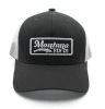 JOCKEY TRUCKER HAT RETRO FISH LOGO BLACK/WHITE1