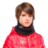 BANDANA JUNIOR POLAR SOLID BLACK1