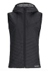 CHAQUETA WMS FALL RUN HYBRID HOODED VEST BLACK1