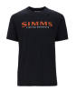 POLERA SIMMS LOGO T-SHIRT JET BLACK1
