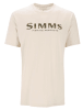 POLERA SIMMS LOGO T-SHIRT NATURAL1