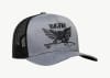 JOCKEY EAGLE TWILL TRUCKER HAT GREY/BLACK1