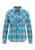 CAMISA WM'S BIG SKY LS LAGOON PLAID1