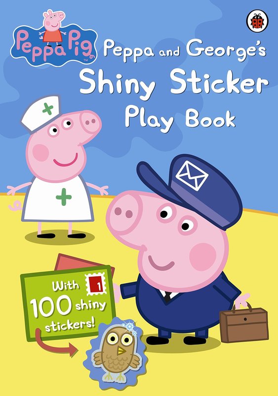 PEPPA AND GEORGES SHINY STICKER PLAY BOOK