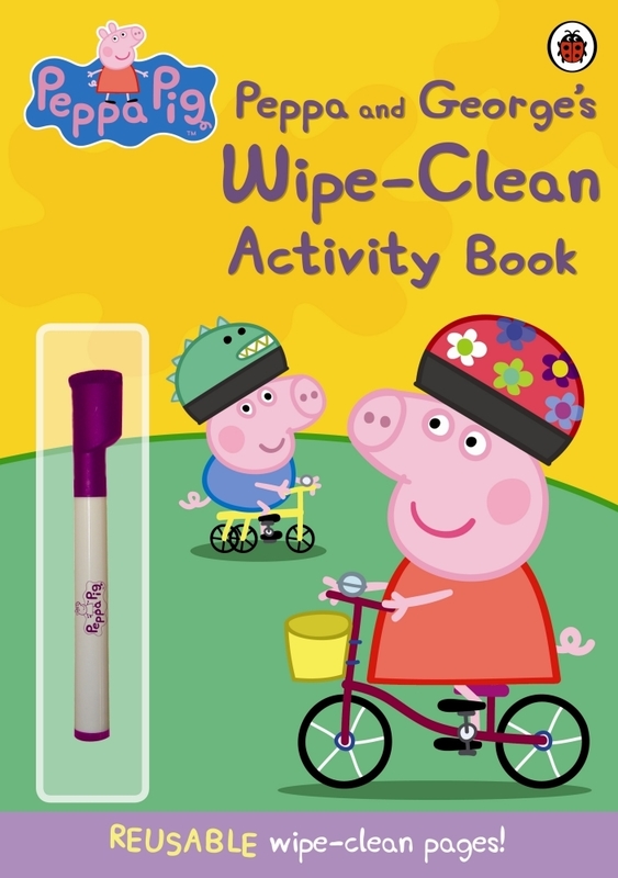 PEPPA AND GEORGES WIPE-CLEAN (ACTIVITY BOOK)