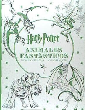 ANIMALES FANTASTICOS LIBRO PARA COLOREAR