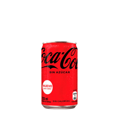 COCA COLA ZERO LATA 220CC1