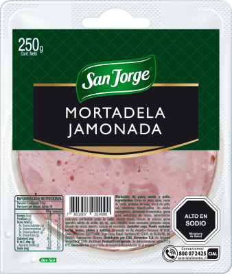 MORTADELA JAMONADA SAN JORGE 250 GRS1