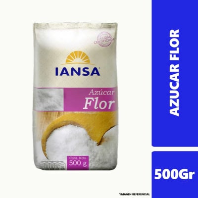 AZUCAR FLOR 500 GRS IANSA1
