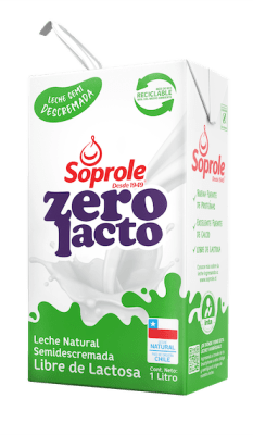 LECHE ZERO LACTOSA SOPROLE DESCREMADA 1 LT.1
