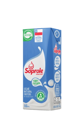 LECHE ENTERA 200ML SOPROLE1