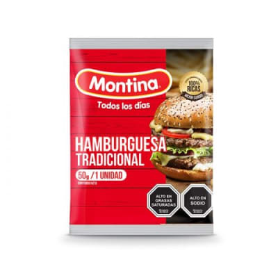 HAMBURGUESA TRADICIONAL 50 G1