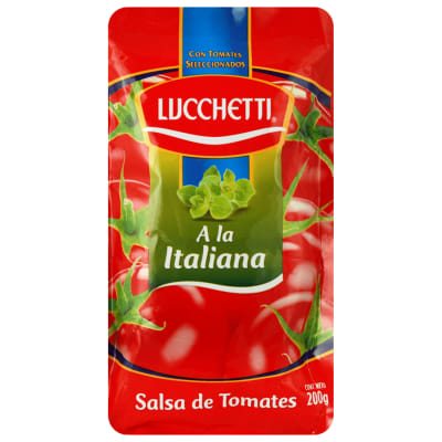 SALSA DE TOMATE LUCCHETTI 200g1