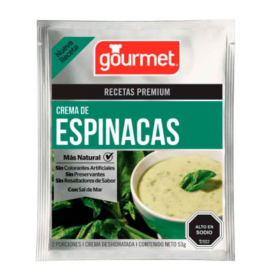 CREMA DE ESPINACAS 53G GOURMET1