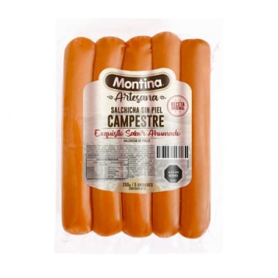 SALCHICHA CAMPESTRE AHUMADO 250G1