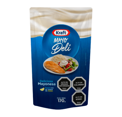 MAYONESA KRAFT deli 170 Gr1
