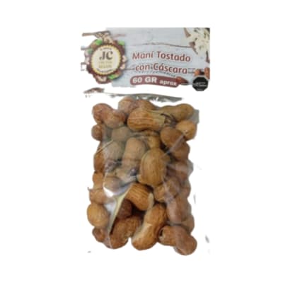 MANI TOSTADO CON CASCARA 60 GR.1