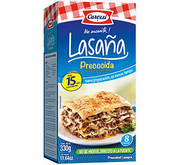 LASAÑA CAROZZI 330G1