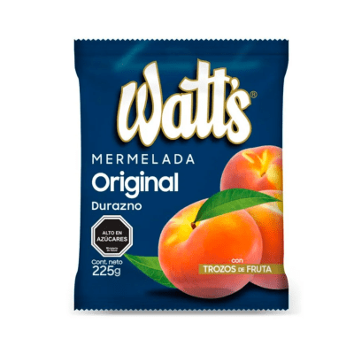 MERMELADA DURAZNO 250G WATTS1