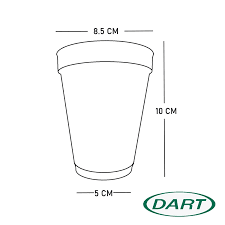MANGA VASO TÉRMICO 10 OZ X 25UN1