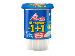 YOGHURT 1+1 155G