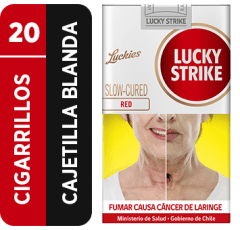 LUCKY STRIKE RED BLANDO 20