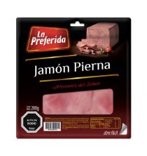 JAMON PIERNA LA PREFERIDA 200 G.