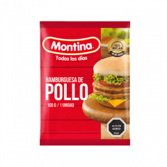 HAMBURGUESA POLLO MONTINA
