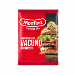 HAMBURGUESA VACUNO MONTINA