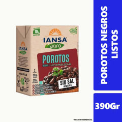 POROTOS NEGROS IANSA 390G