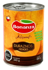 DURAZNOS EN MITADES BONANZA 590G