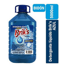 DETERGENTE BRIKS AZUL 5 LTS 5 LTS