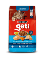 GATI PESCADO Y SALMÓN 15 KILOS