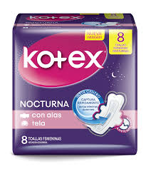 TOALLA HIGIENICA KOTEX NOCTURNA