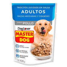 MASTER DOG SOBRE ADULTOS POLLO 100G.