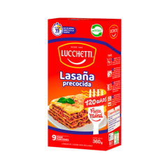 LASAÑA PRECOCIDA LUCCETTI 360g