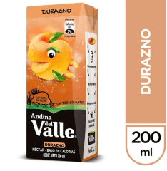 NECTAR DURAZNO DEL VALLE 200ML