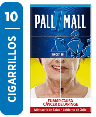 PALLMALL AZUL 10 UN.