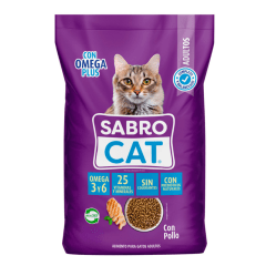 SABRO CAT SABOR POLLO 8 KILOS