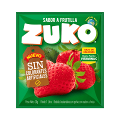 ZUKO FRUTILLA 20G