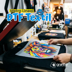 METRO LINEAL DE DTF TEXTIL