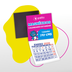 Magnetico con calendario estandar