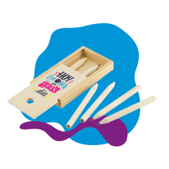 Set Lápices Colores Madera