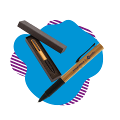 SET LAPICES EJECUTIVO BAMBOO