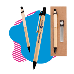 Set portaminas ecológico