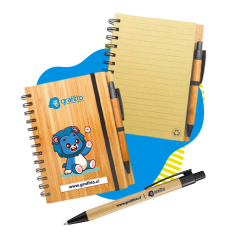 CUADERNO BAMBOO CON LAPIZ