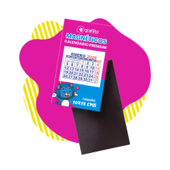 Magnético con calendario Premium